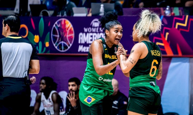 Basquete: Brasil encara EUA à noite por título inédito na AmeriCupW