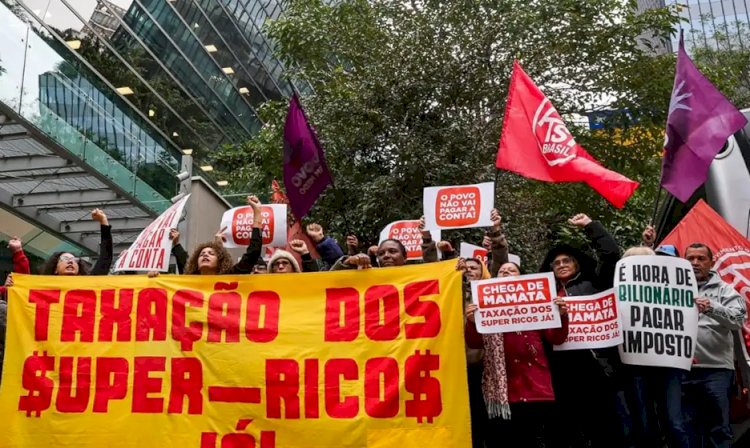 Ricos concentram 27? renda e pagam menos impostos no país