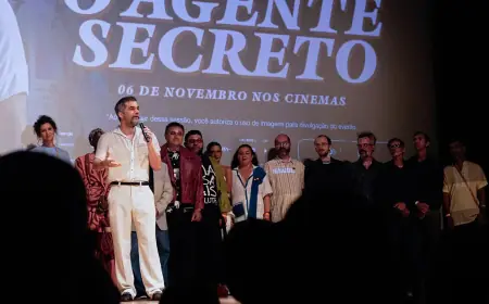Equipe de O Agente Secreto festeja indicação para o Oscar 2026