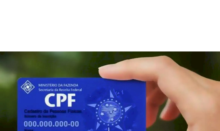 Saiba como regularizar o seu CPF